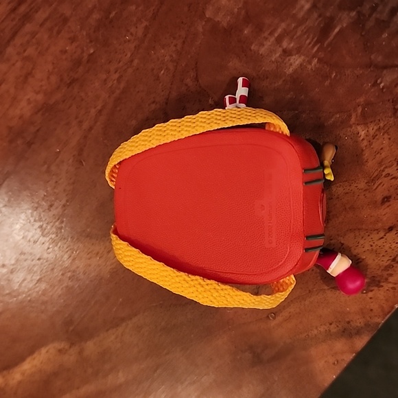 Hallmark Keepsake Ornament 2002 Back to School Backpack School picture holder - Picture 4 of 5